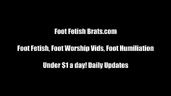 Stripper Makes Her Roommates Worship Her Feet