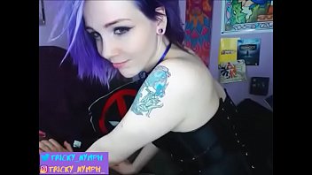 Tricky Nymph Twerks And Plays With Her Pussy In A Corset