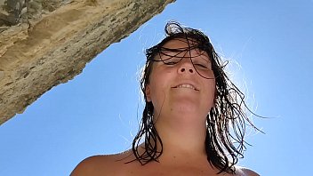 Step Mom Fucking On A Nuduistic Beach With Stepson While Husbands Swim