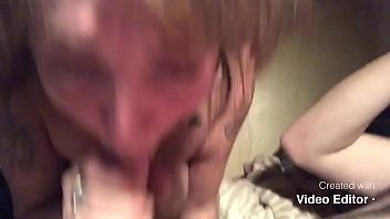 Blue Hair Emo Teen Pawg Face Fucked Slut Slave Fucked And Tailed By Master