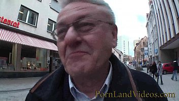 Young German Slut Sucking And Fucking Old Man