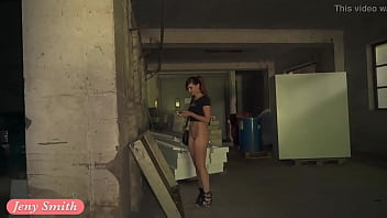 The Lair Jeny Smith Going Naked In An Abandoned Factory Erotic With Elements Of Horror Like Area 51