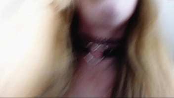 Long Wet Messy Female Masturbation With Glass Dildo Closeup