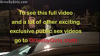 Cute Young Blonde Girl Going To Public Sex Gang Bang Dogging Orgy With Strangers