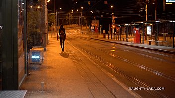 My Mesh Outfit In Public At Night