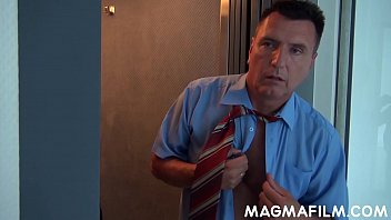 Busty Office Slut Fucked In An Elevator